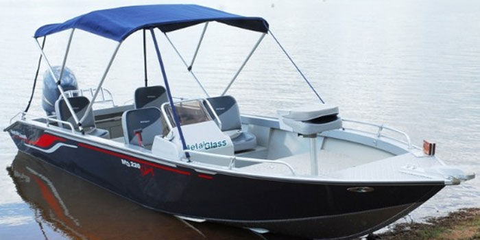 Barco MG 220 Fishing. Imagem: Divulgação / Metalglass.