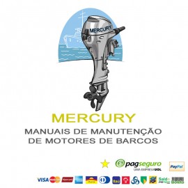 Mercury 026 – Manual de serviço de motor de popa 4 Tempos 75 90 hp – Inglês