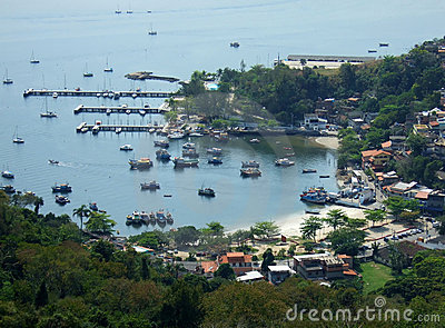 Barcos na enseada de Jurujuba - Niterói