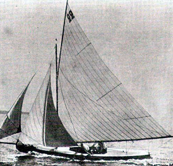 Vela Olímpica: como funciona e como tudo começou. Embarcação a vela, em 1900. Foto: Reprodução/ Internet.
