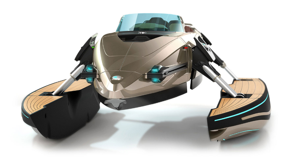 Kormaran K7, o “transformer” que vai de lancha a catamarã
