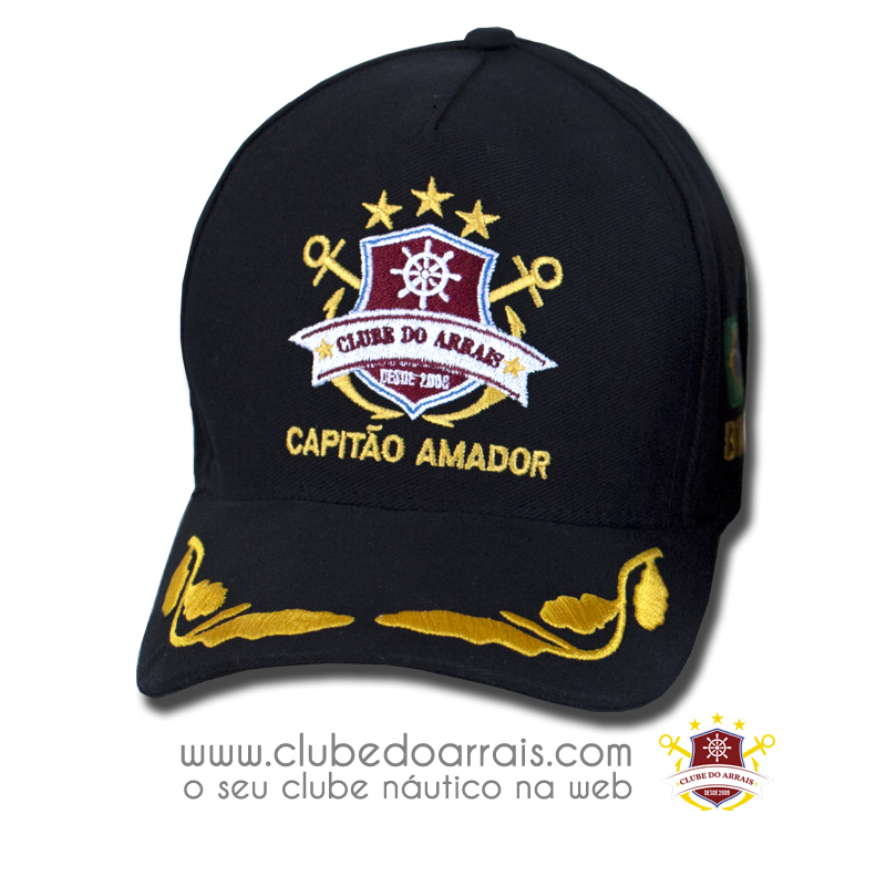 Boné de Capitão Amador do Clube do Arrais.