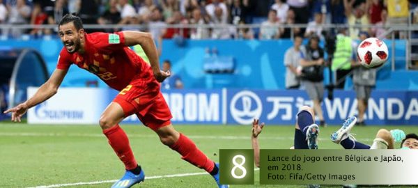 08 – 02.07.2018 – Bélgica 3 x 2 Japão