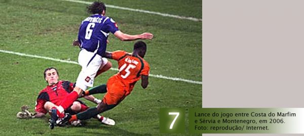 07 – 21.06.2006 – Costa do Marfim 3 x 2 Sérvia e Montenegro
