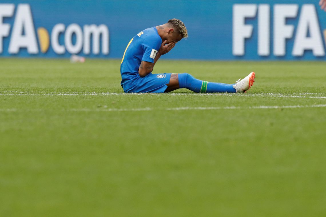 Copa 2018: Brasil e Costa Rica. Neymar do Brasil após o jogo.