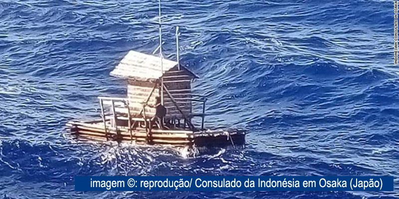 Adolescente é resgatado após permanecer sozinho em barco à deriva por 49 dias
