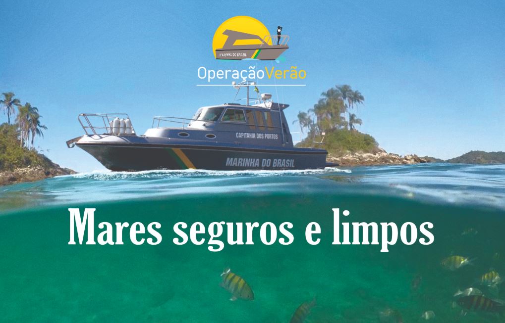 Marinha do Brasil inicia "Operação Verão 2019/2020 – Mares Seguros e Limpos”