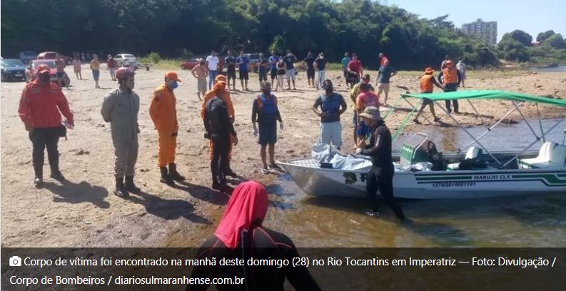 Homem cai de lancha durante live de dupla sertaneja em Imperatriz – MA