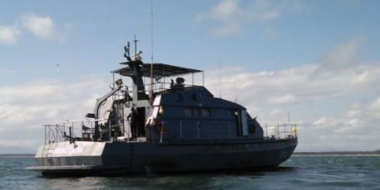 Marinha fiscaliza a Baía de Paranaguá