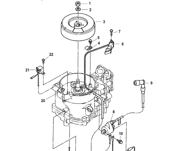 Mercury 016 – Manual de serviço de motor de popa Mercury 4 Tempos 4 - 5 - 6 HP - Inglês