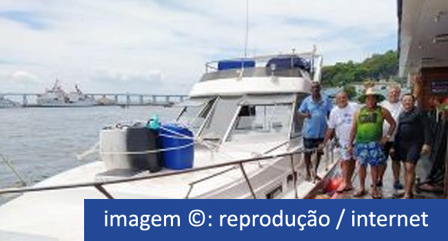 Marinha mantém buscas à embarcação desaparecida com cinco tripulantes