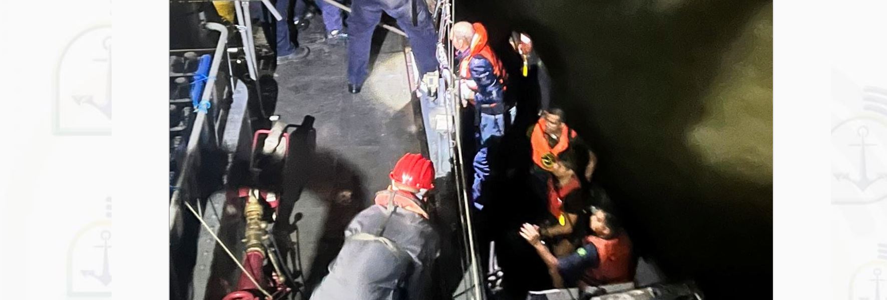 Marinha do Brasil resgata tripulante de navio mercante na costa do Pará